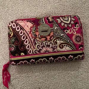 NWOT Vera Bradley pink wallet